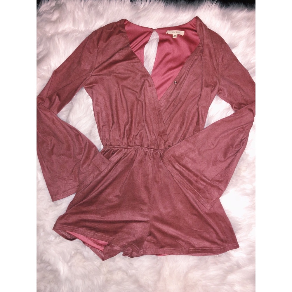 Mauve Romper